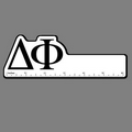 6" Ruler W/ Delta Phi